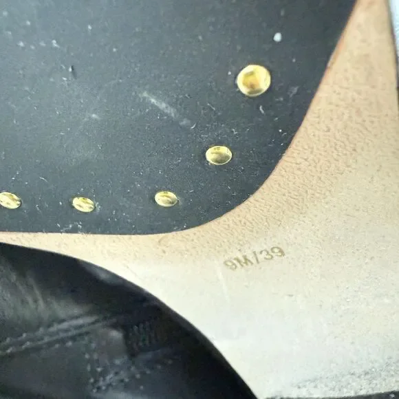 Louise et Cie Boots Womens Size 9 Black Vivianne Ankle Zip Buckle LO-VIANNE - Picture 9 of 9